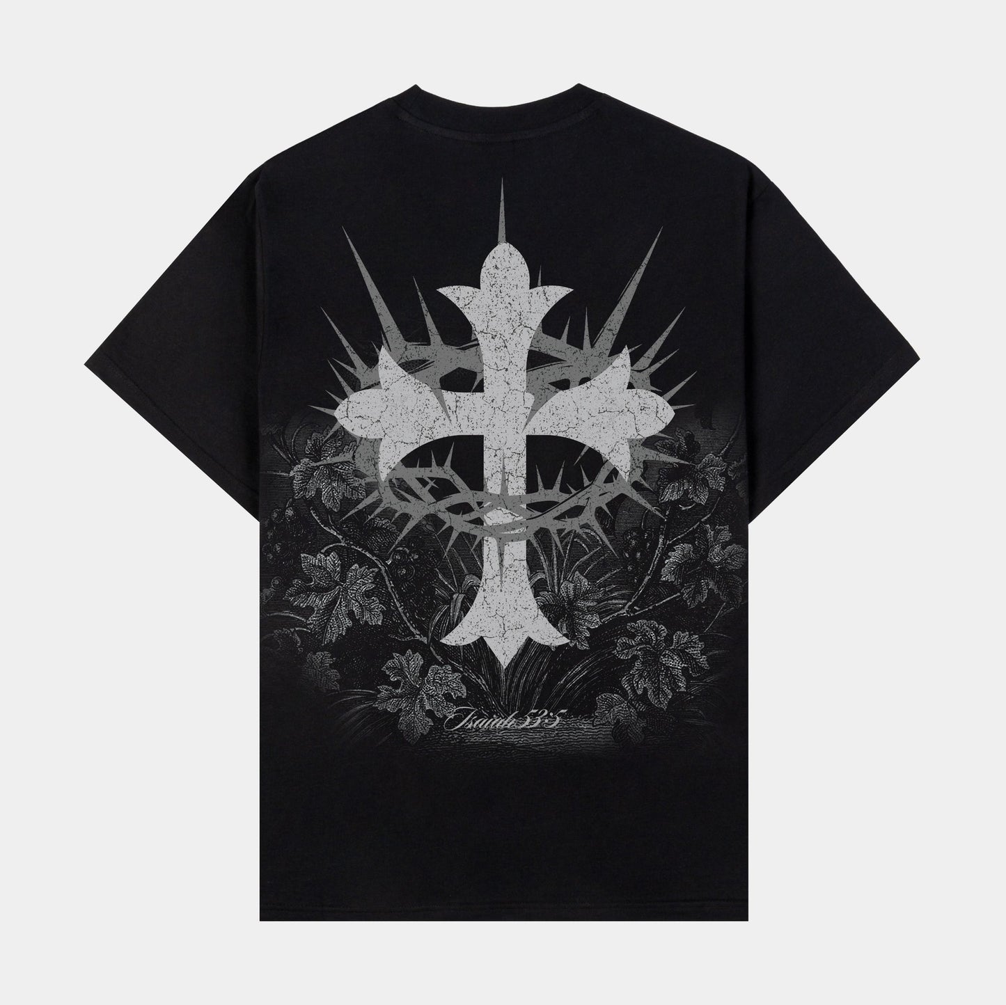 CTHDRL Crucifix Washed Short Sleeve