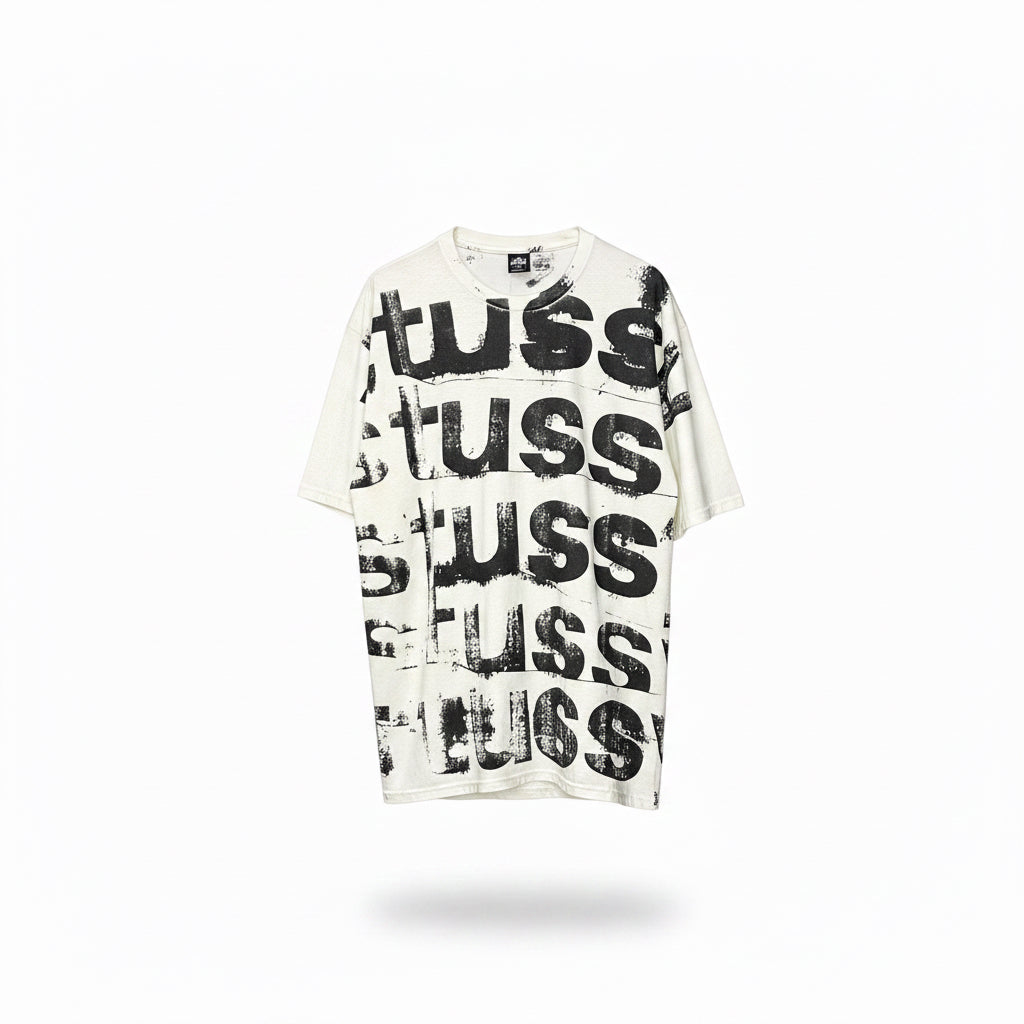 Stussy White Tee