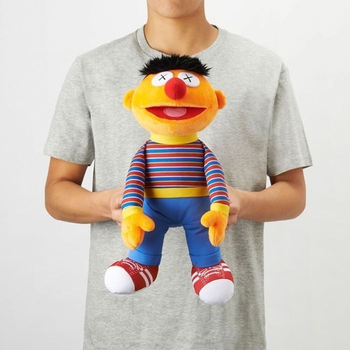 kaws x Sesame Street Ernie