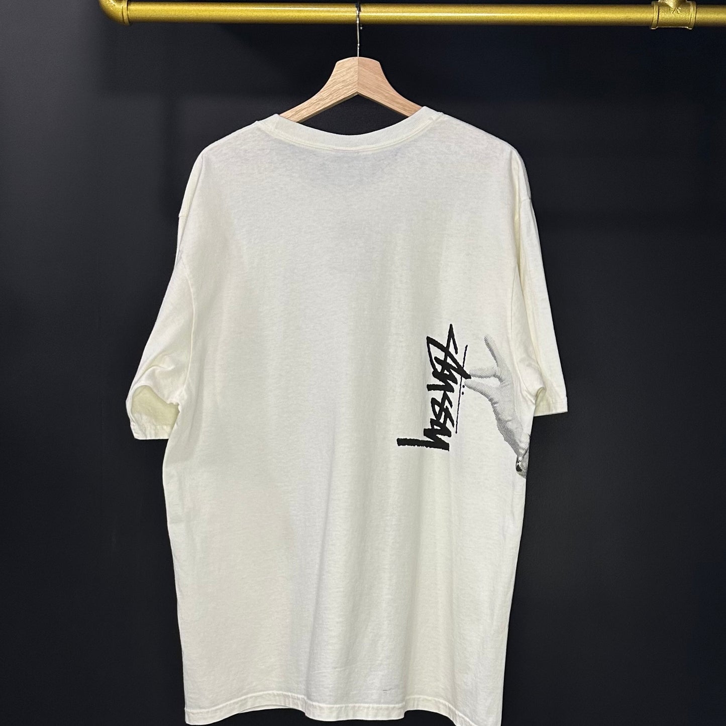 Stussy White Tee