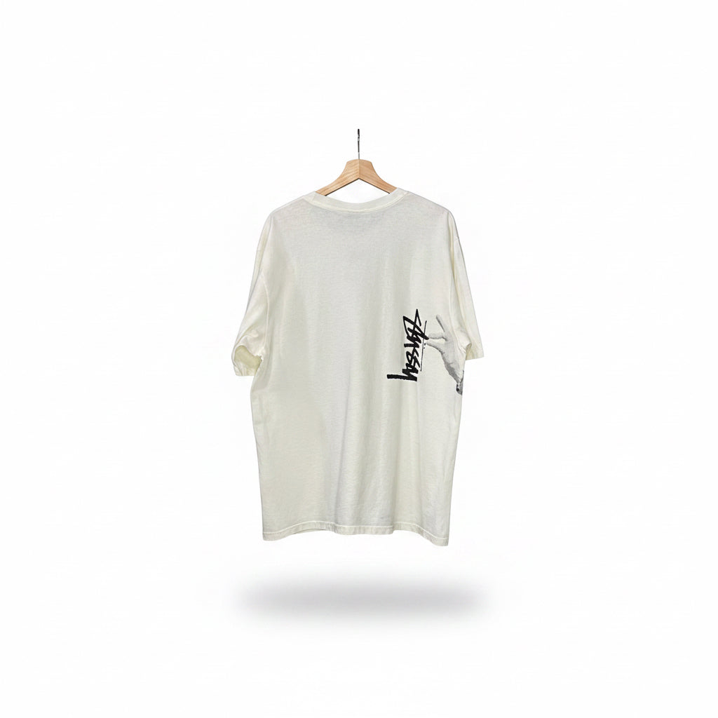 Stussy White Tee
