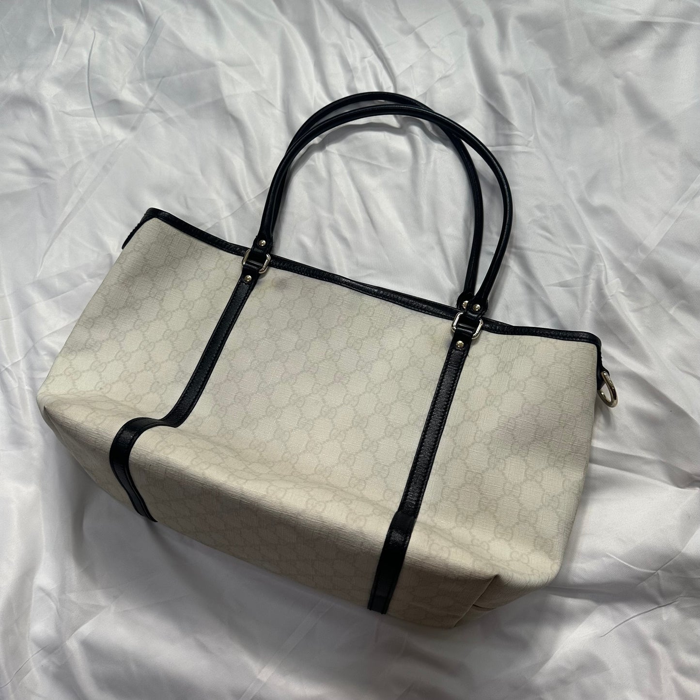 Gucci White Bag GG Monogram
