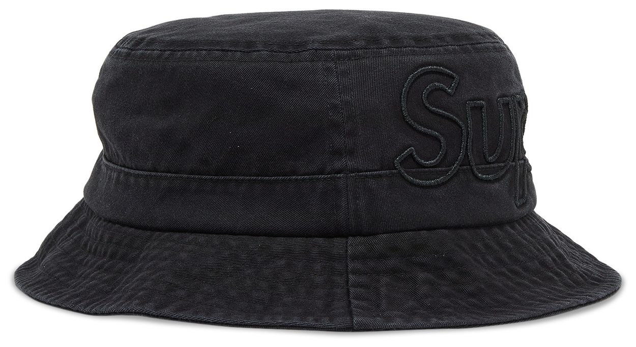 Supreme Black Bucket