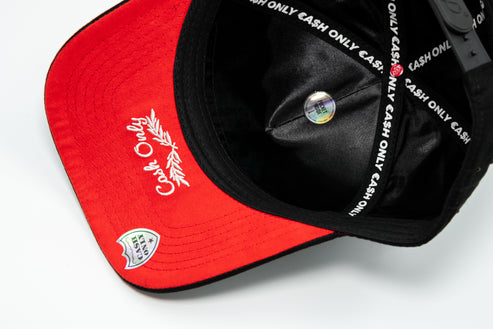 GORRA Cash only LA RINESTONES