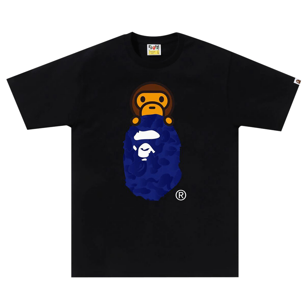 A Bathing Ape Bape Bayby Milo Black Tee