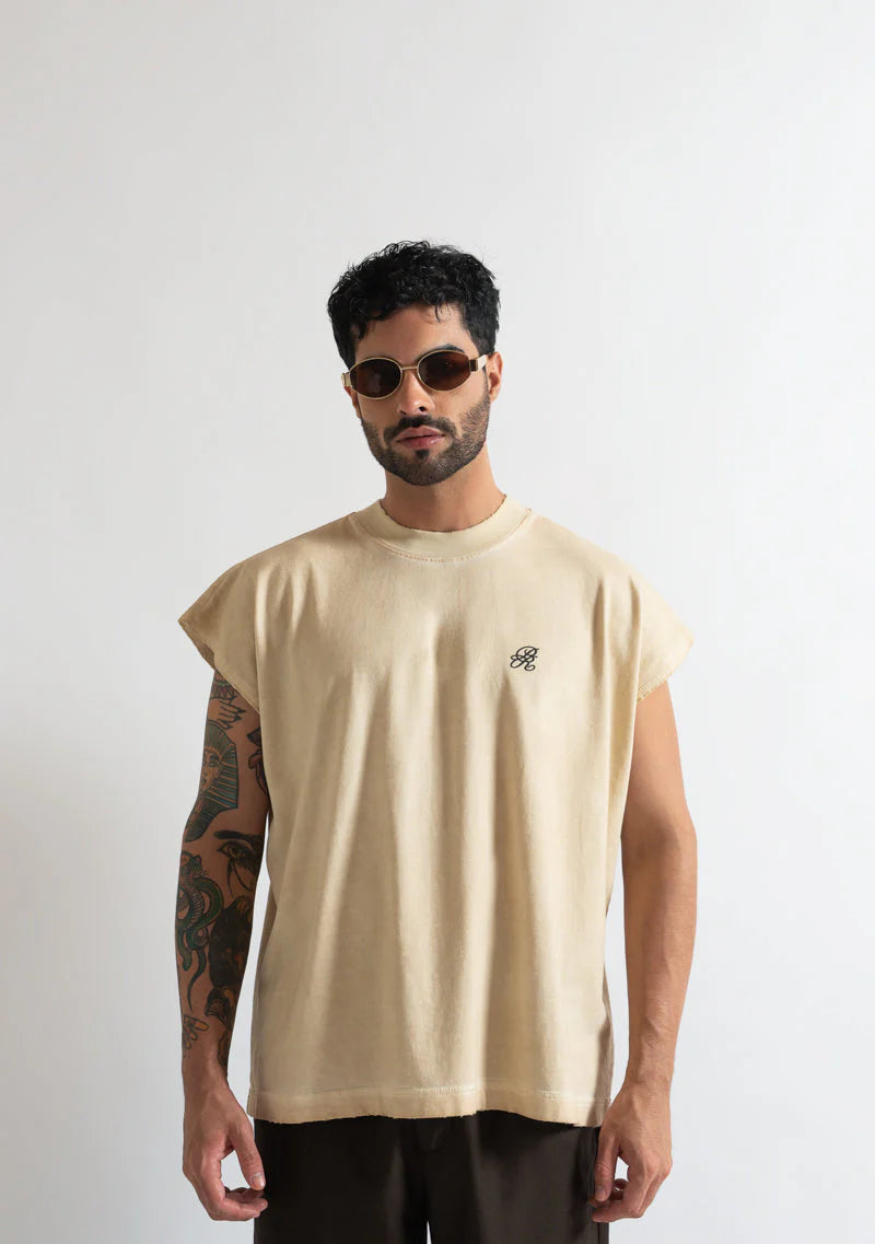 PURE MONCLAIR CREAM TANK