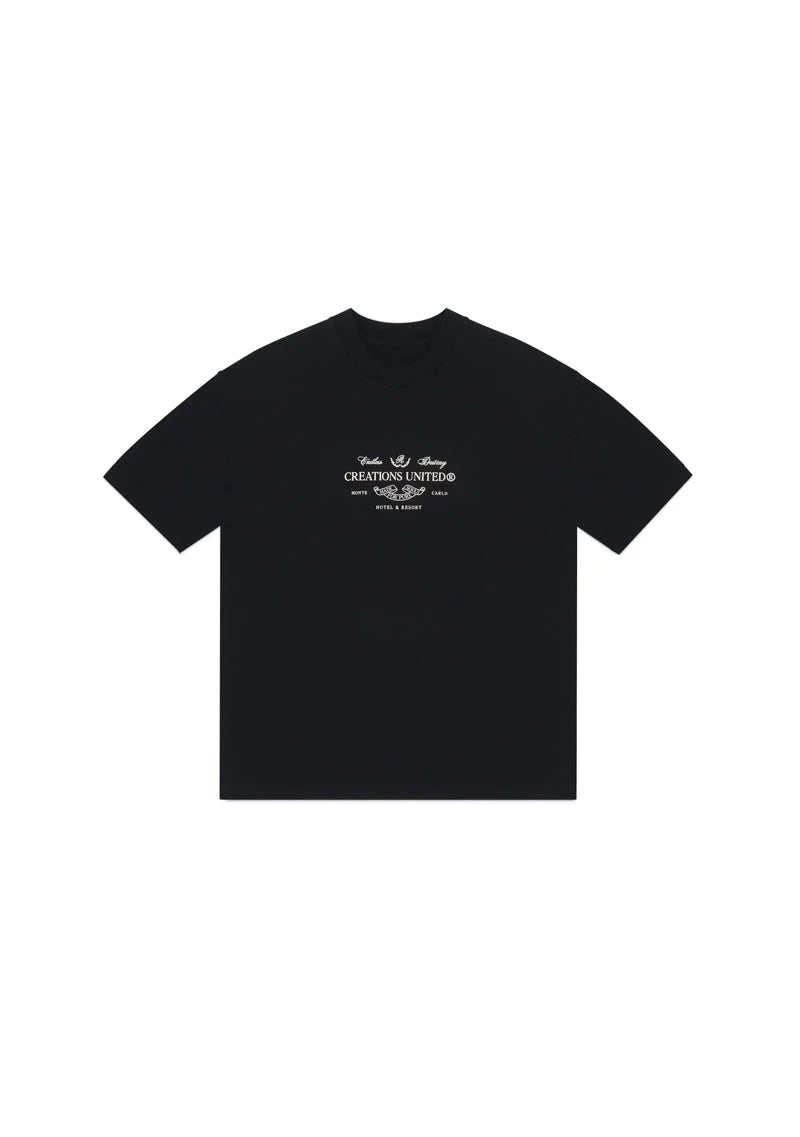 PURE MONCLAIR BLACK T-SHIRT