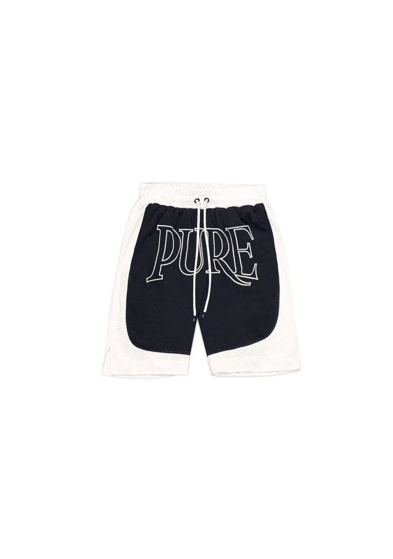 PURE KNOCKOUT BLACK SHORTS