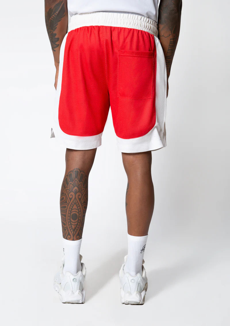 PURE KNOCKOUT RED SHORTS