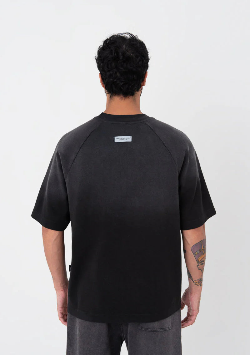 PURE ATELIER BOX BLACK T-SHIRT