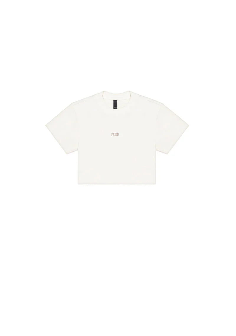PURE CROP TOP ATELIER CREAM