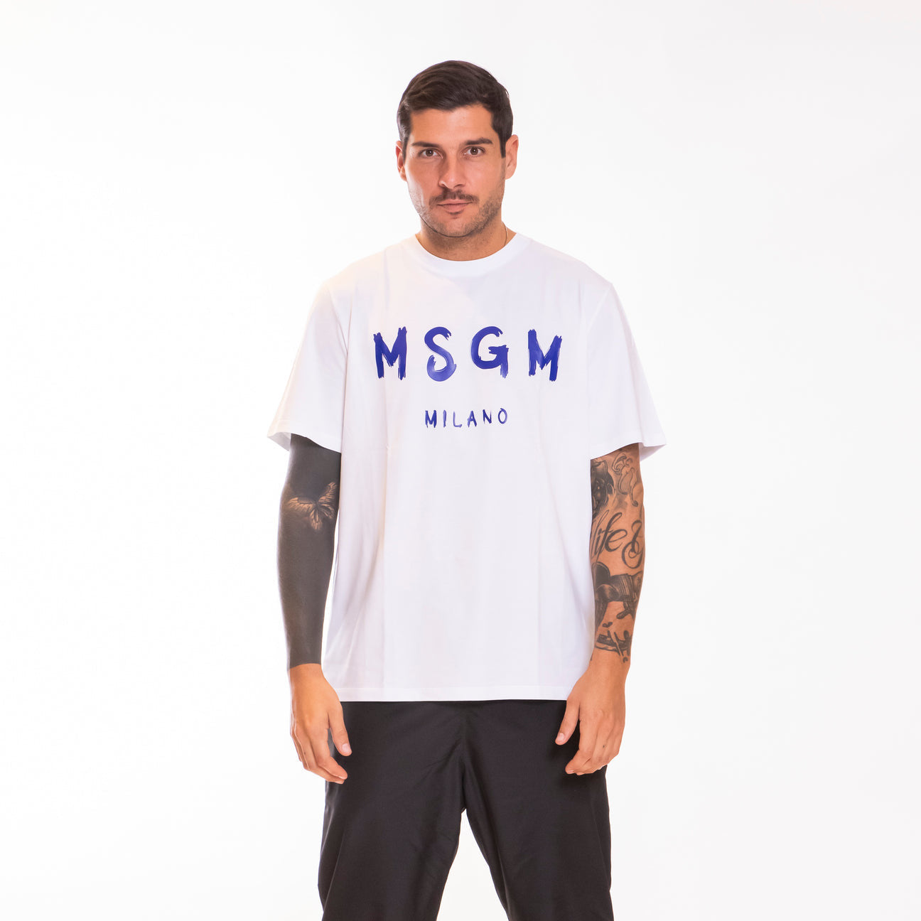 MSGM White Tee