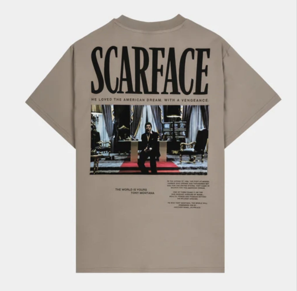 ScarFace x SP Grey Tee