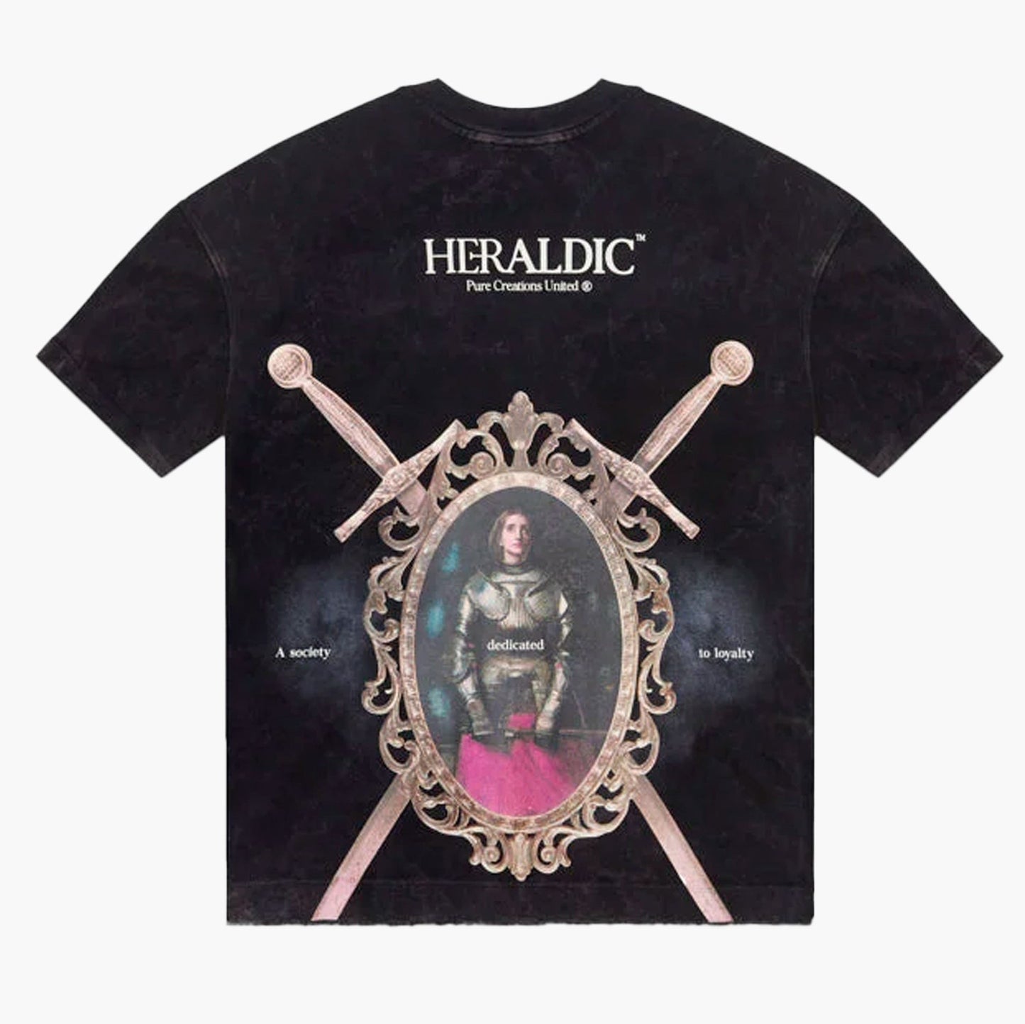 Pure Heraldic Black Tee