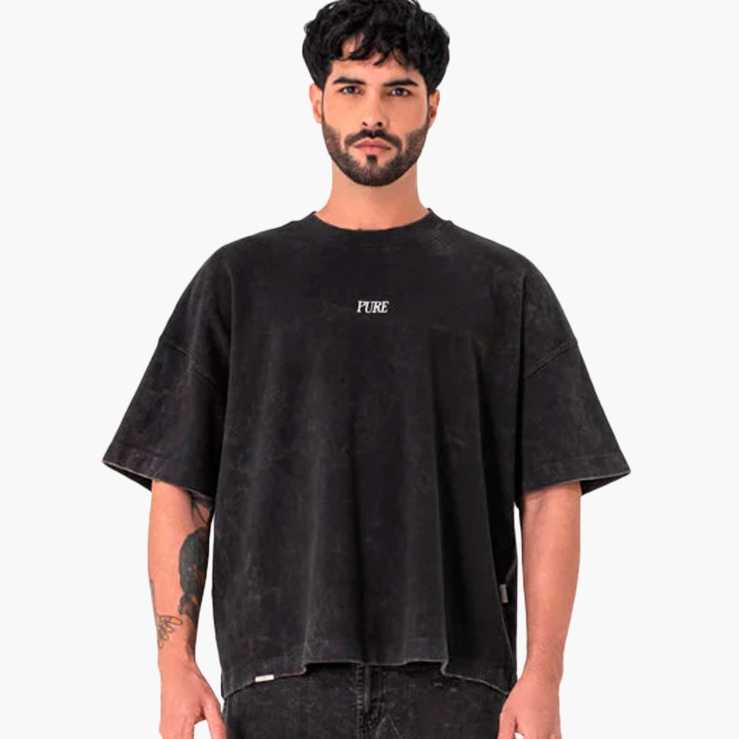 Pure Heraldic Black Tee