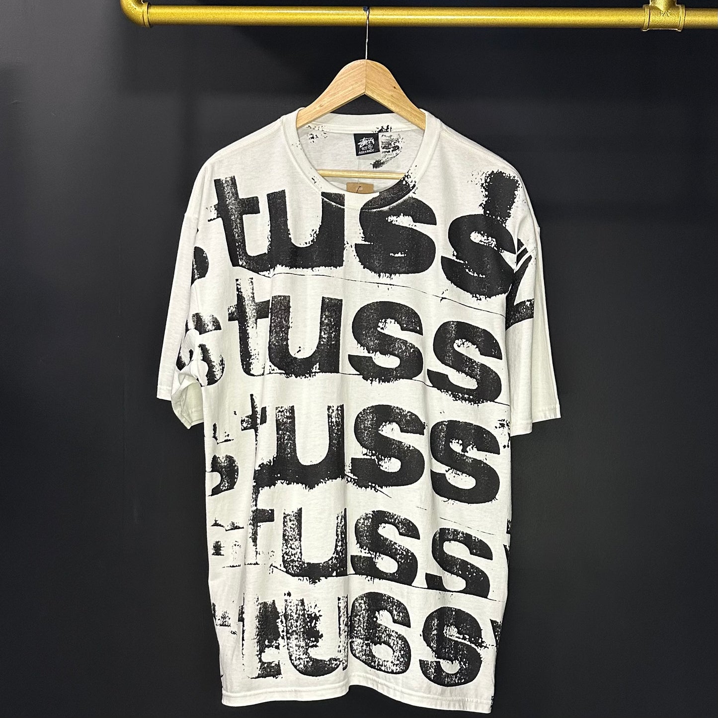 Stussy White Tee