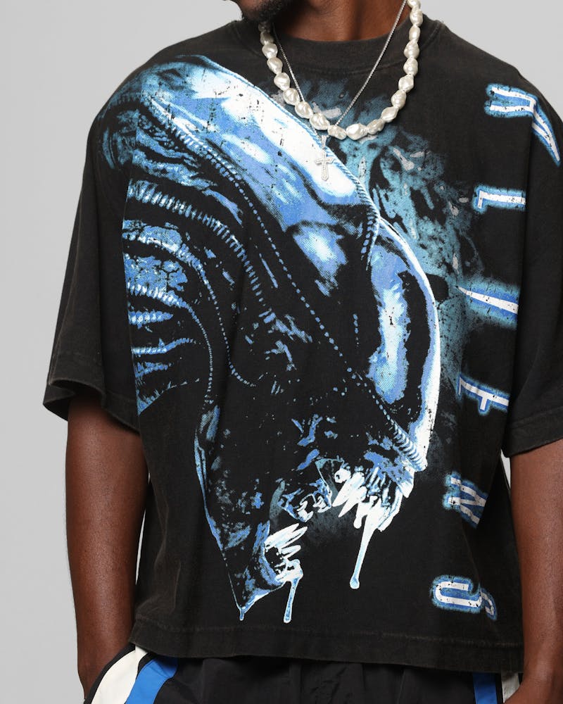 Loiter Alien Blue Tee