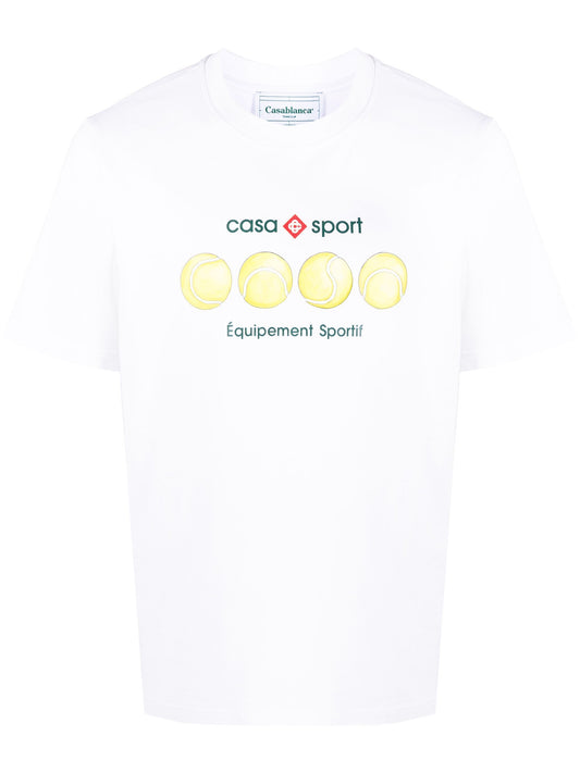 Casablanca Casa Sport Tennis Balls Tee