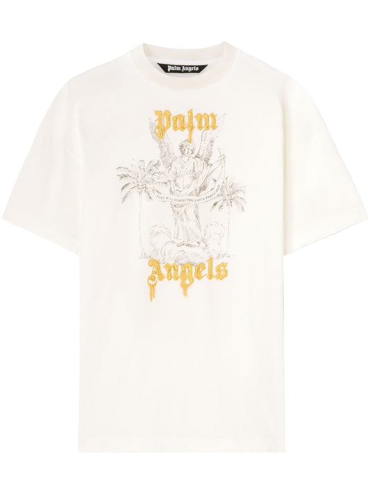 Palm Angels
playera con logo estampado