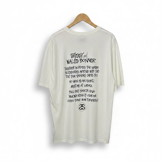 Stussy White Tee