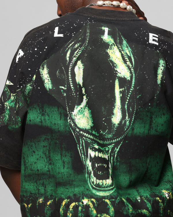 Loiter Alien Green Tee