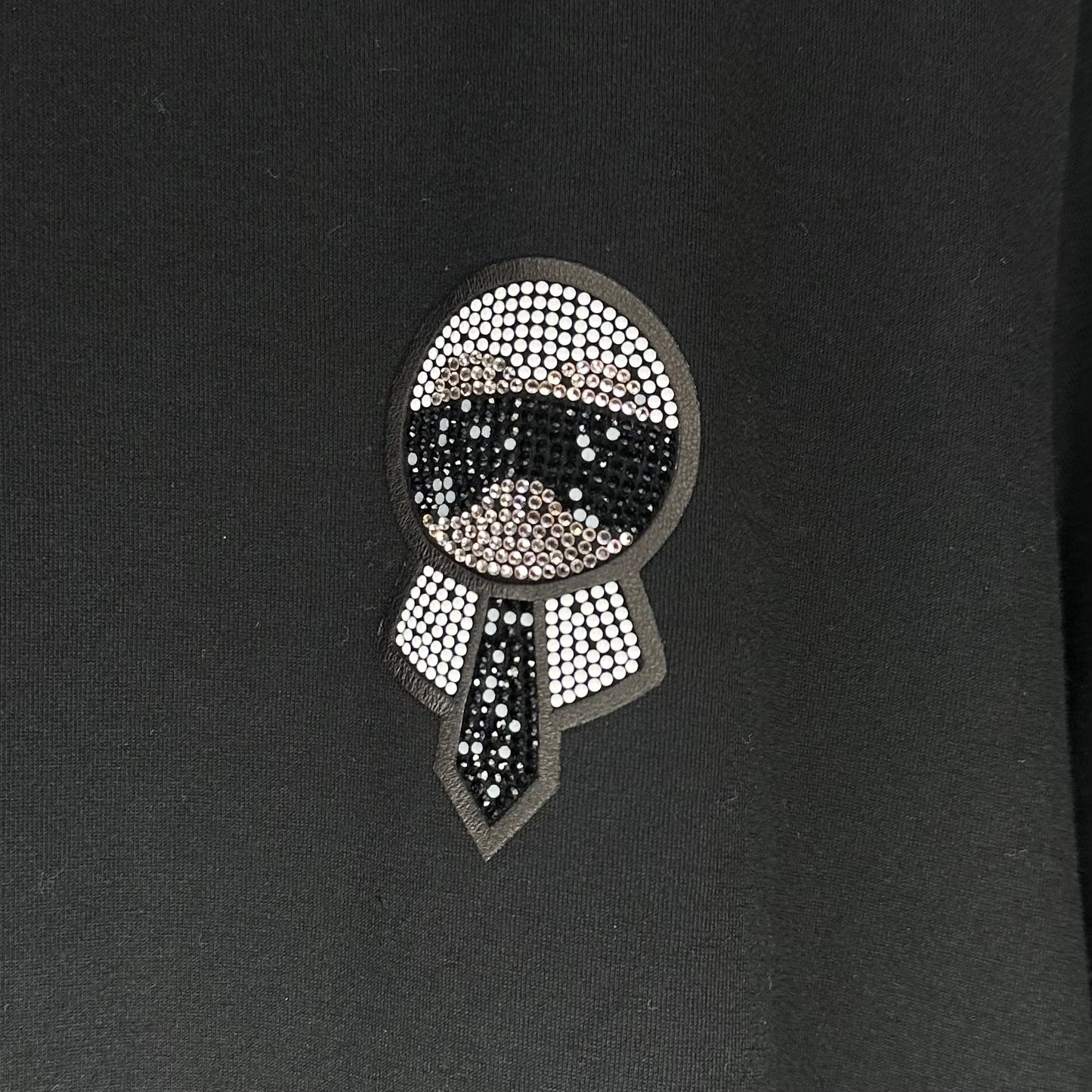 Fendi x Karl Lagerfeld Black Tee