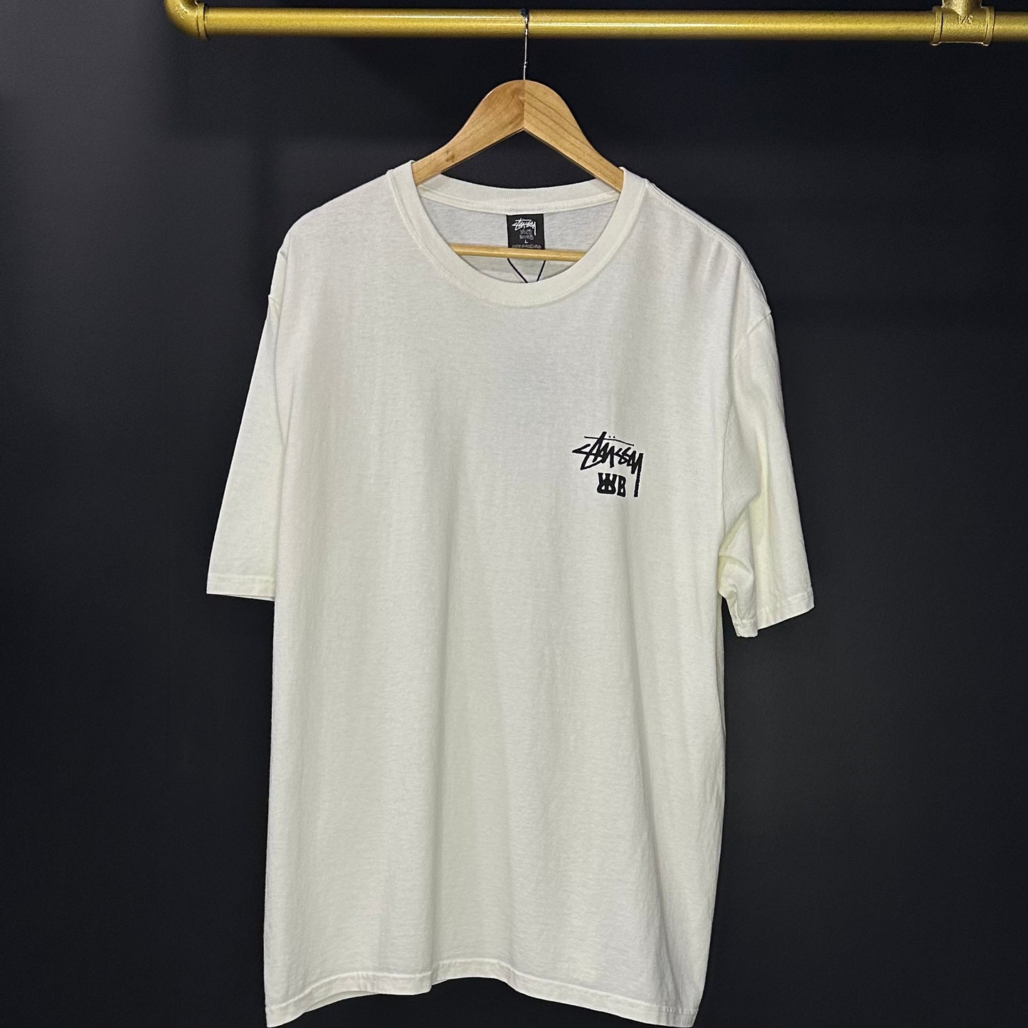 Stussy White Tee