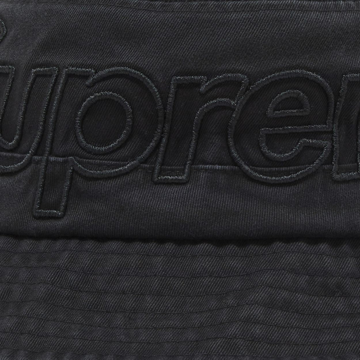 Supreme Black Bucket
