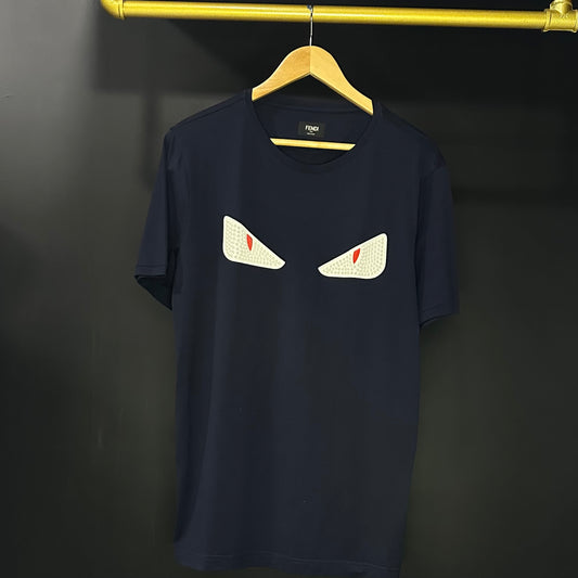 Fendi Eyes Royale Blue Tee