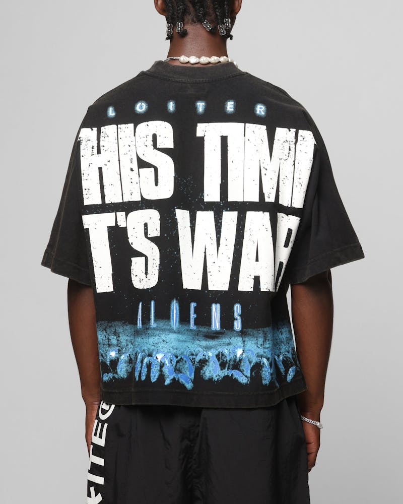 Loiter Alien Blue Tee