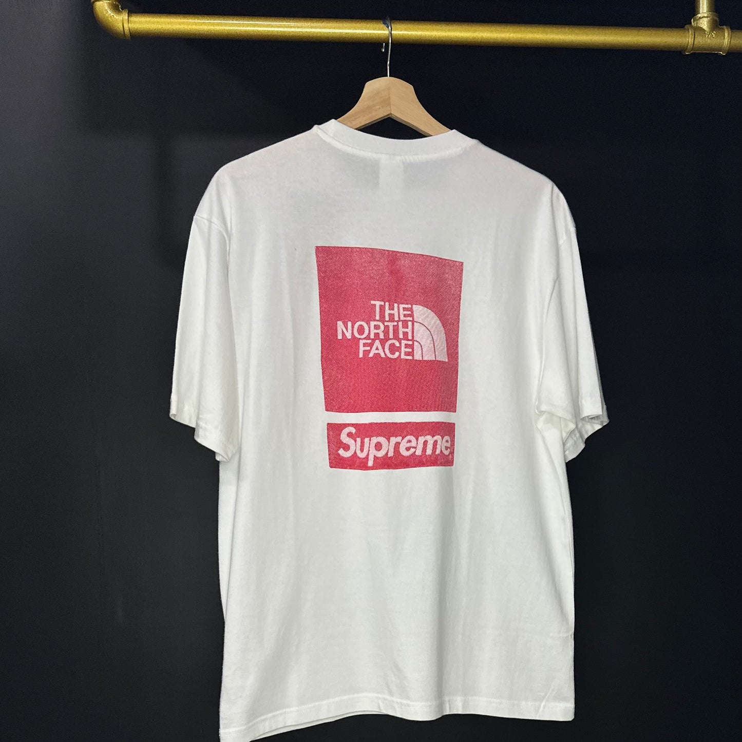 Supreme x North Face White Tee