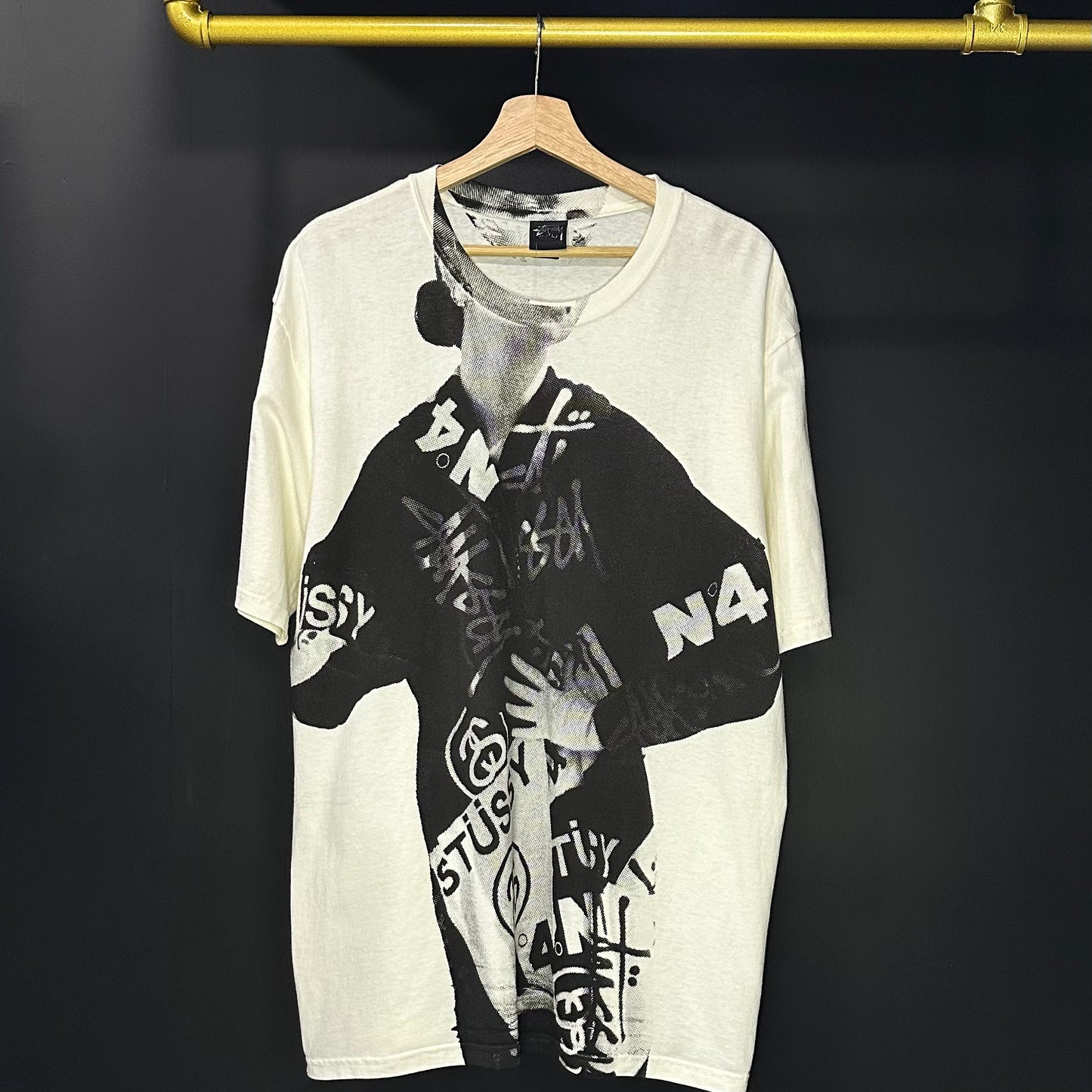 Stussy White Tee