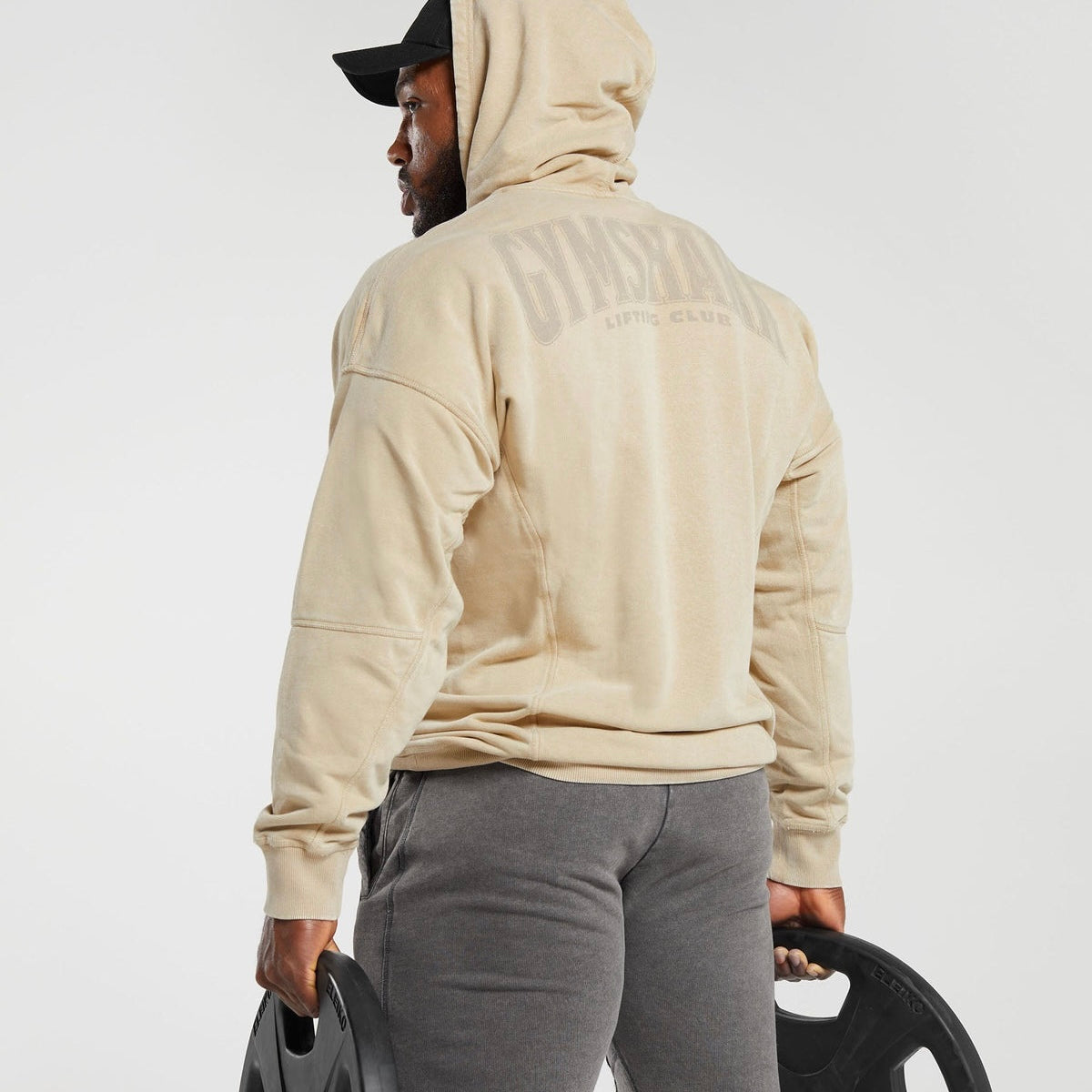 GymShark Lifting Club Beige Hoodie