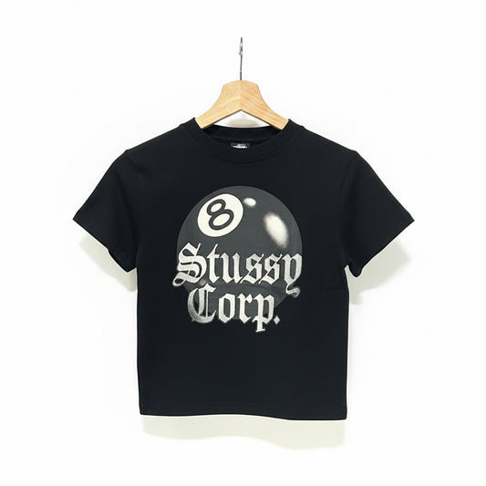 Stussy Black Crop
