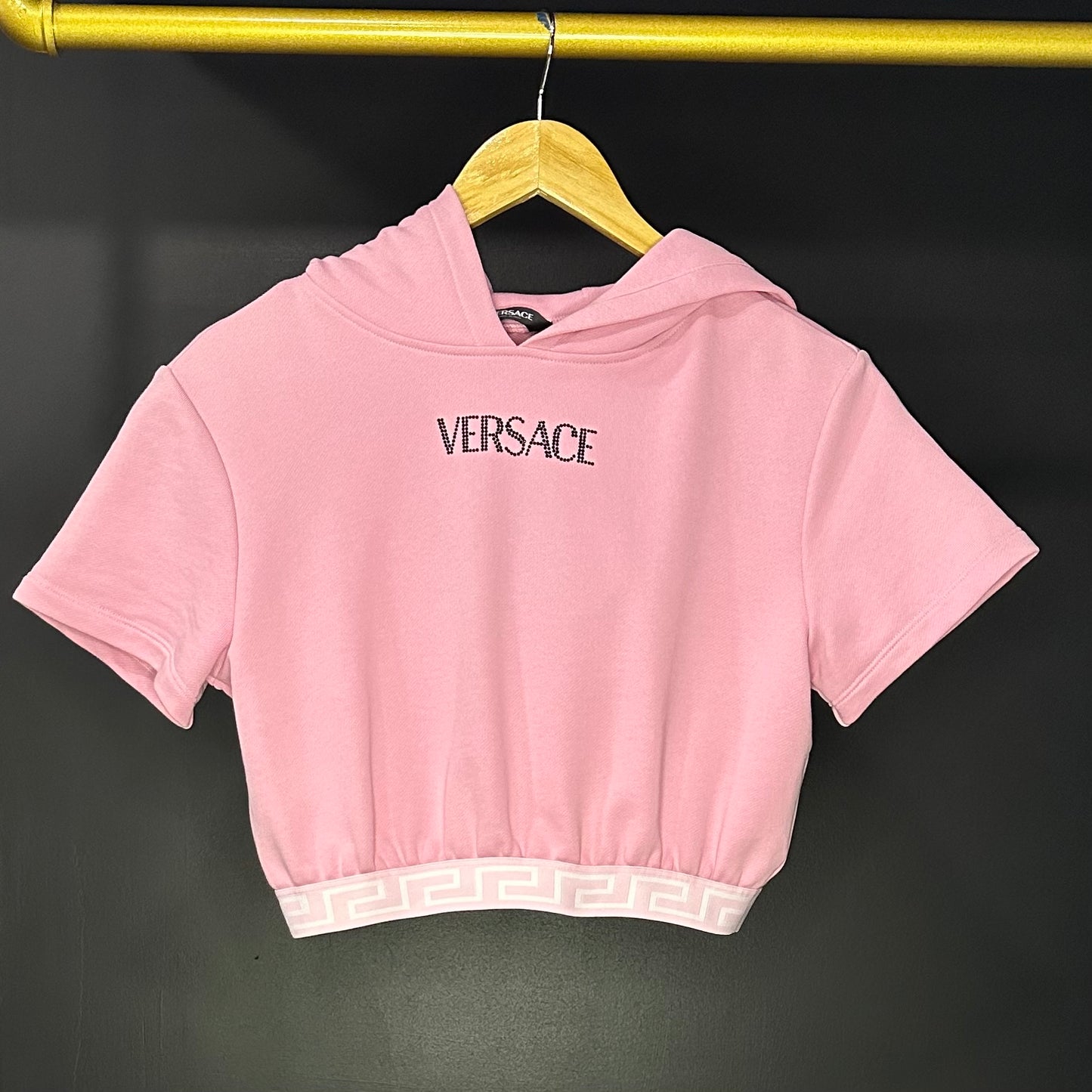 VERSACE CROP TOP DAMA