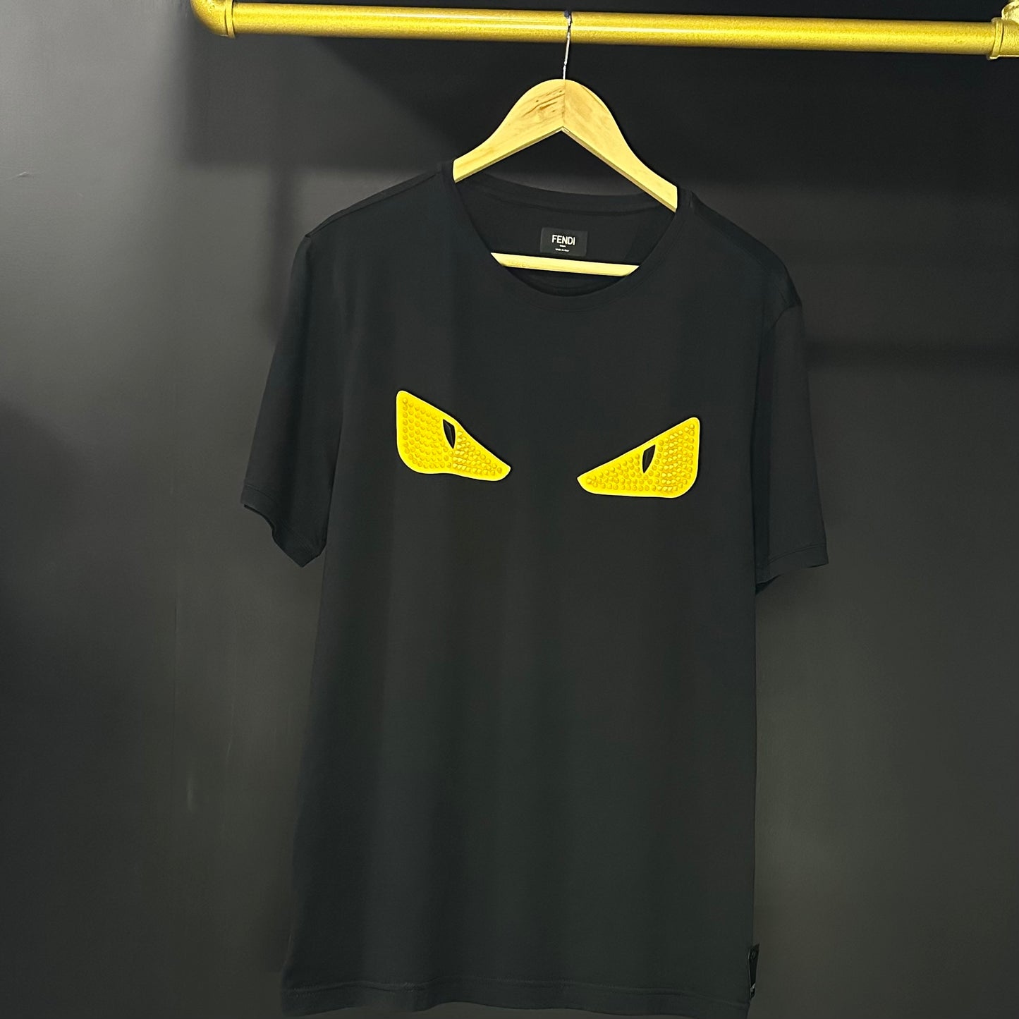 Fendi Eyes Black Tee