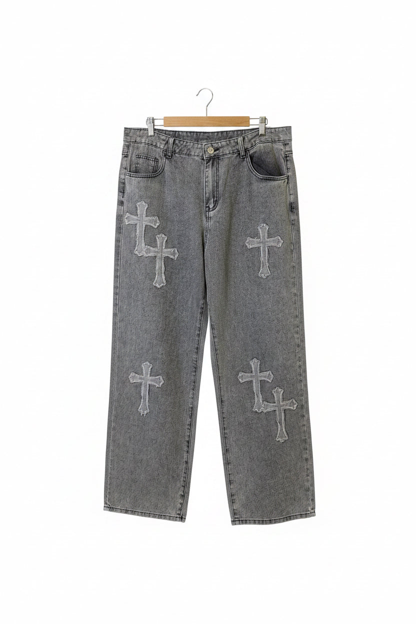 DUST & JEWELS Jeans Grey