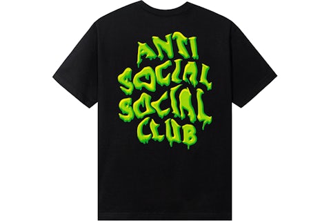 Anti Social Social Club Melt Away Camiseta Negro