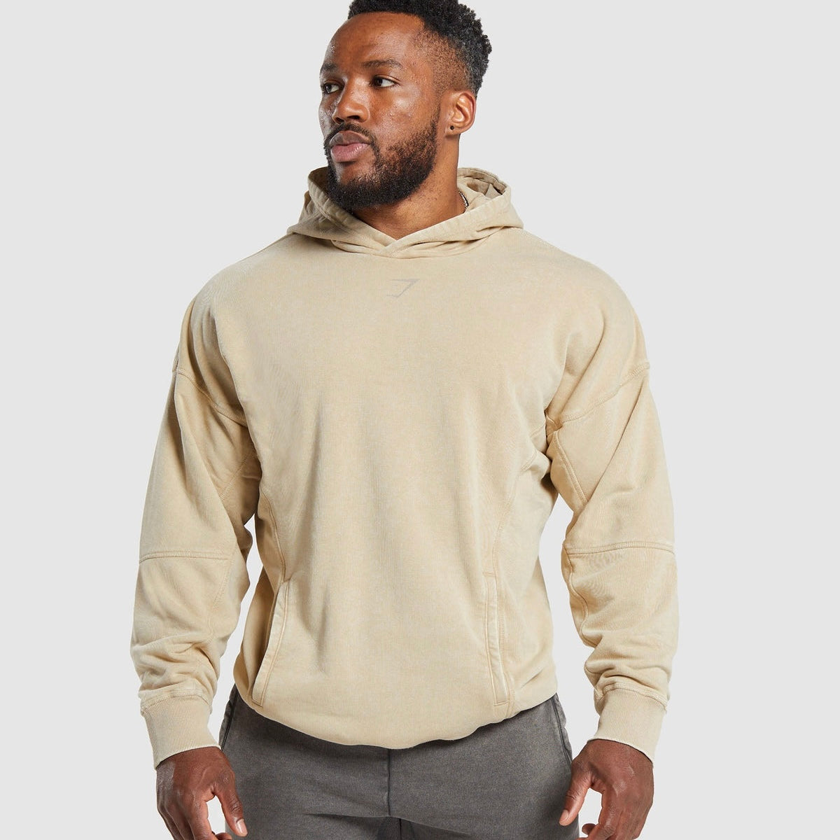 GymShark Lifting Club Beige Hoodie