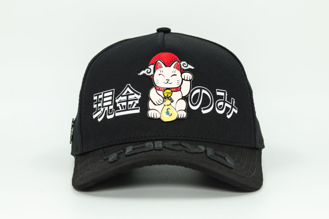 GORRA Cash Only Lucky Cat