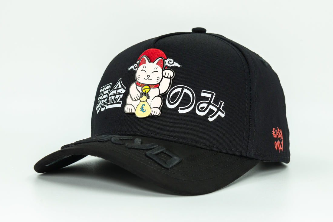 GORRA Cash Only Lucky Cat