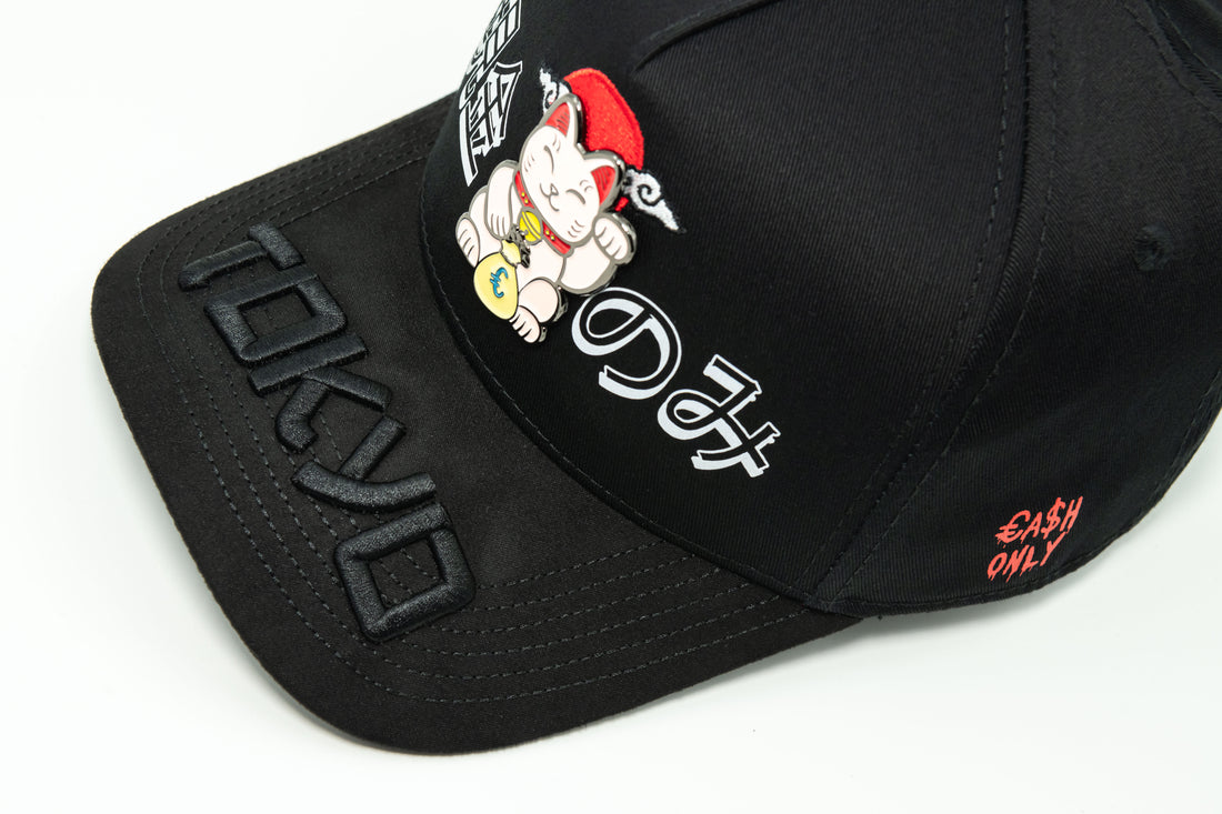 GORRA Cash Only Lucky Cat