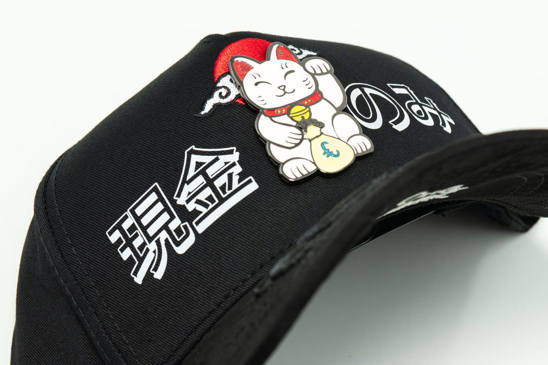 GORRA Cash Only Lucky Cat