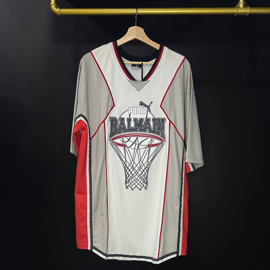 BALMAIN 
X Puma Basketball Shirt