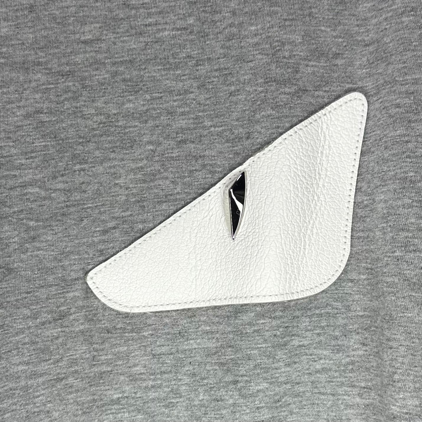 Fendi Eyes Grey Tee