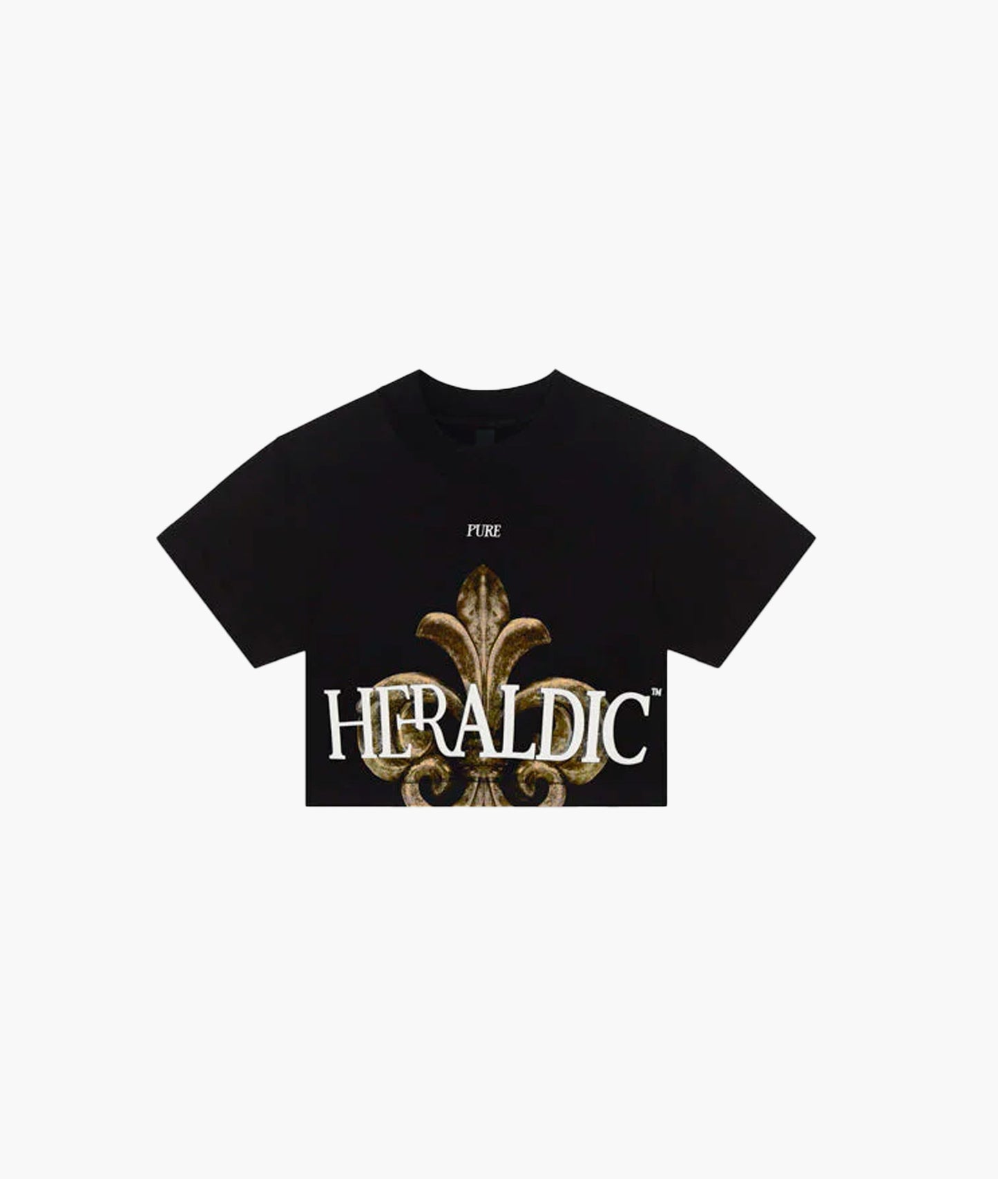 Pure Heraldic Black Tee Women's