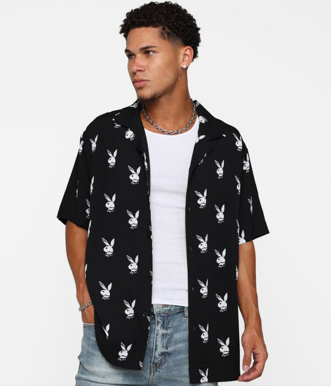 Playboy Chrome Party TEE