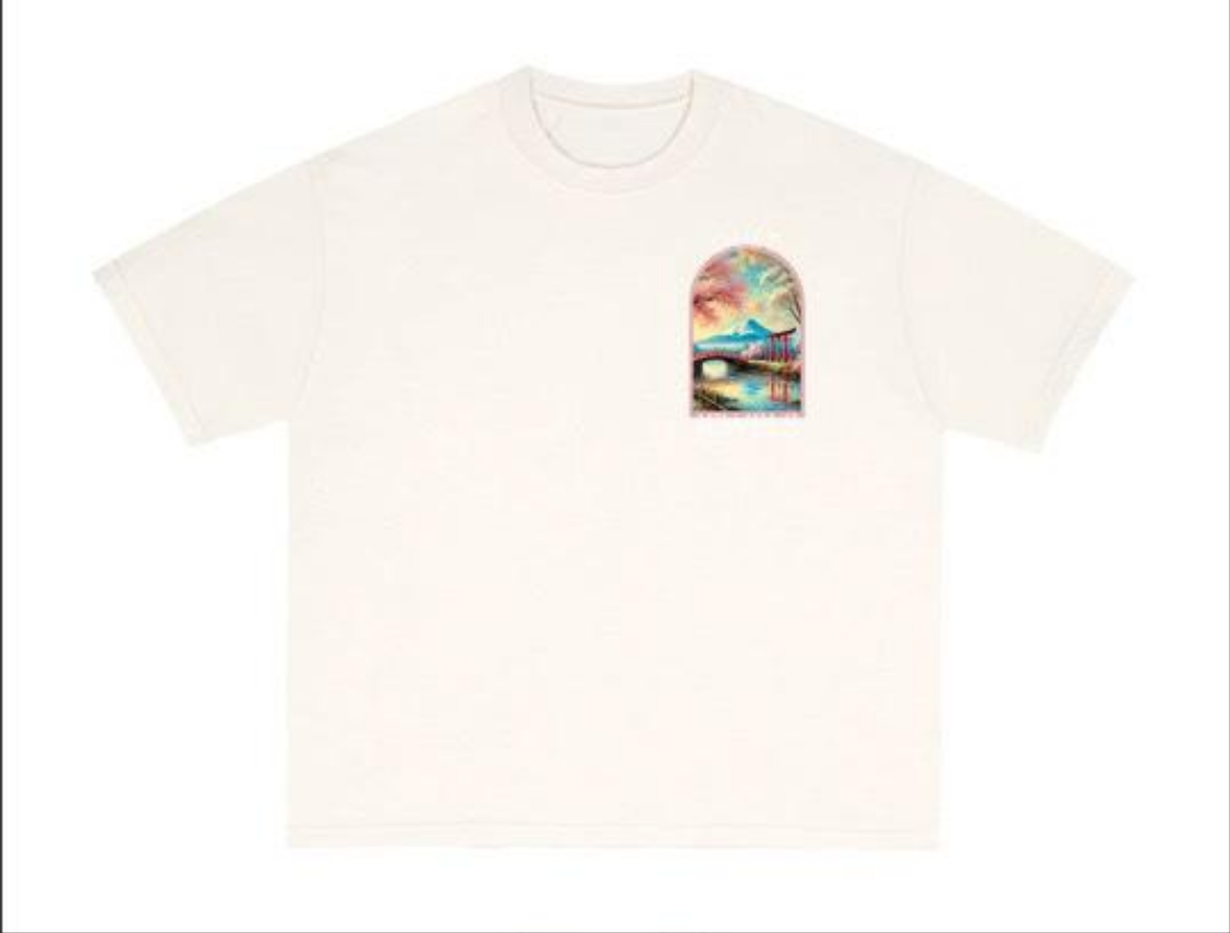 Dust & Jewels Teample Beige Tee