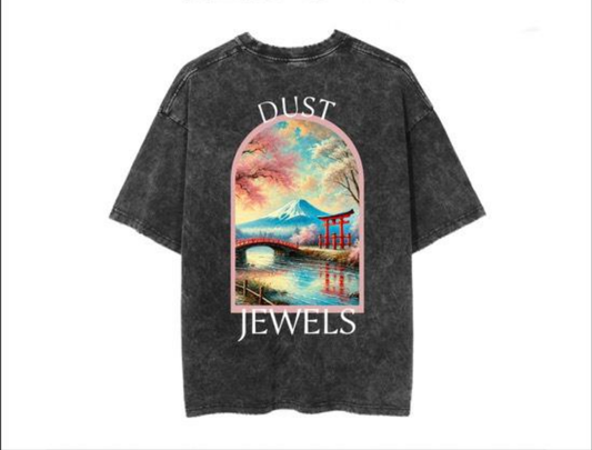 Dust & Jewels Teample Grey Tee