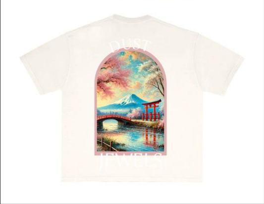 Dust & Jewels Teample Beige Tee